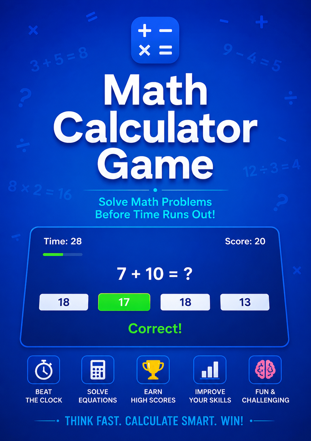 Math Calculator Game