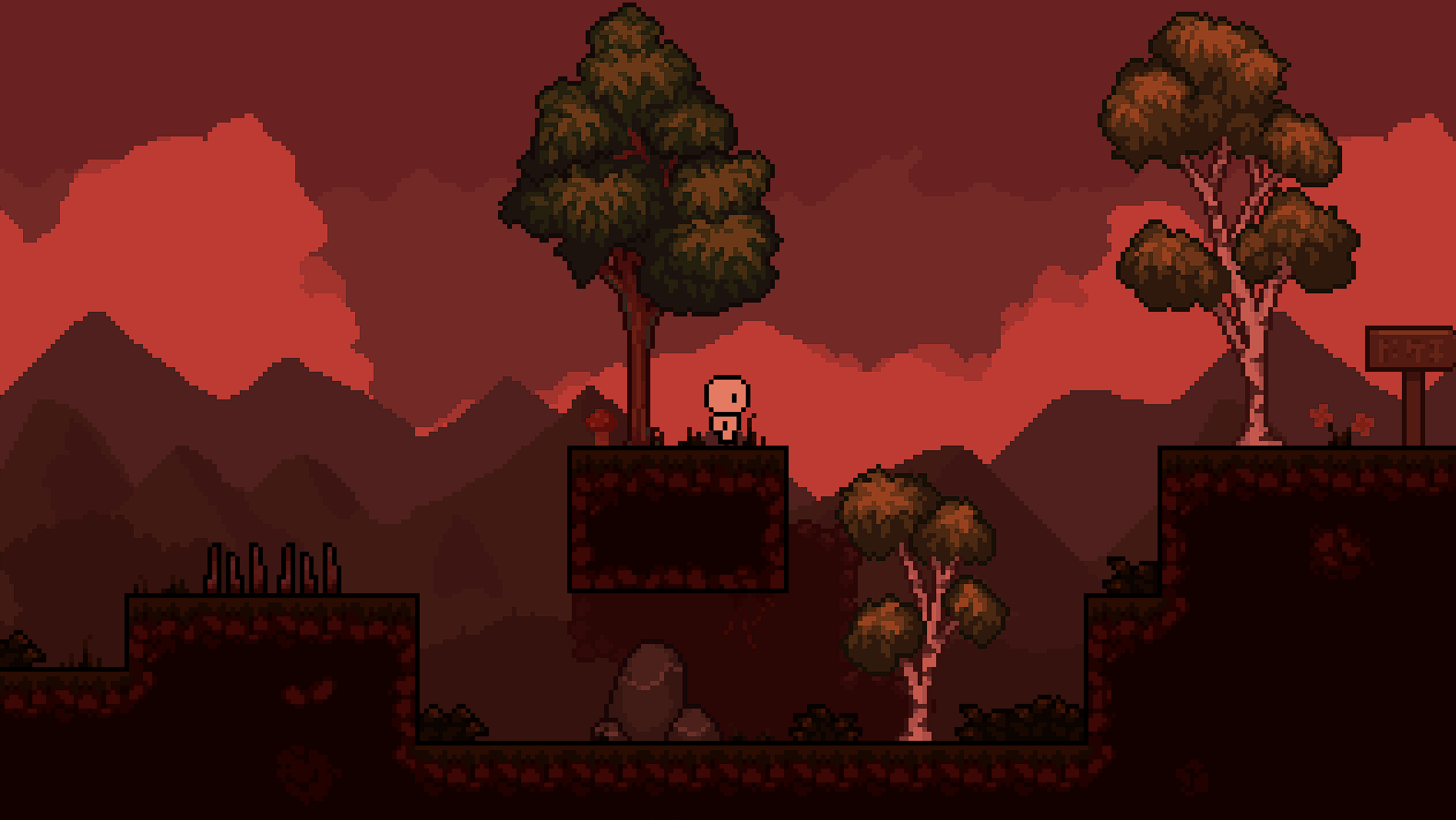 Naked Farmer 2D Tilemap Platformer
