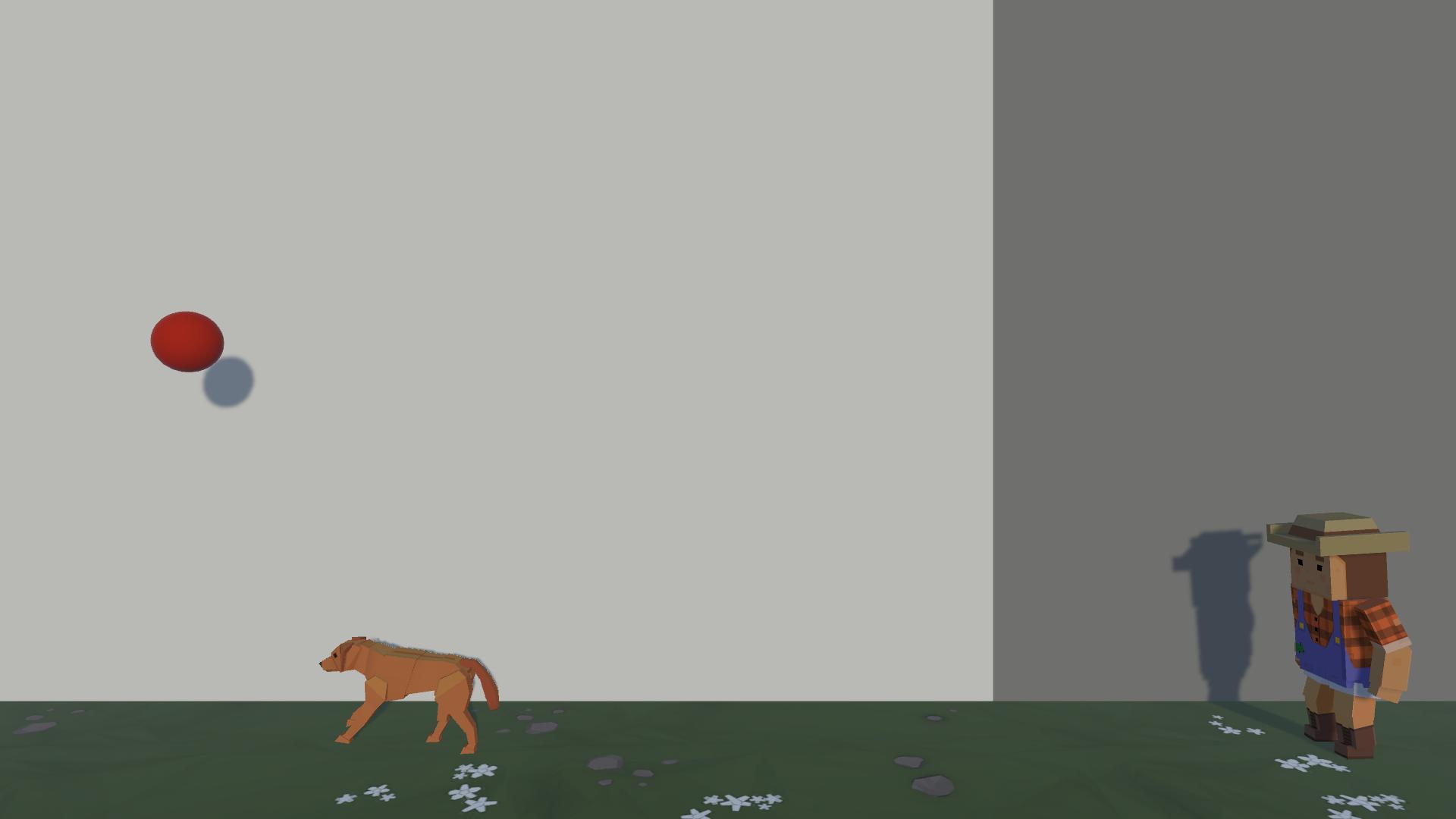dog vs ball
