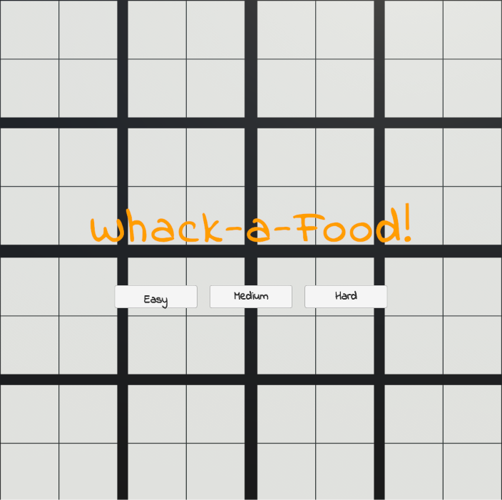 Wack a food