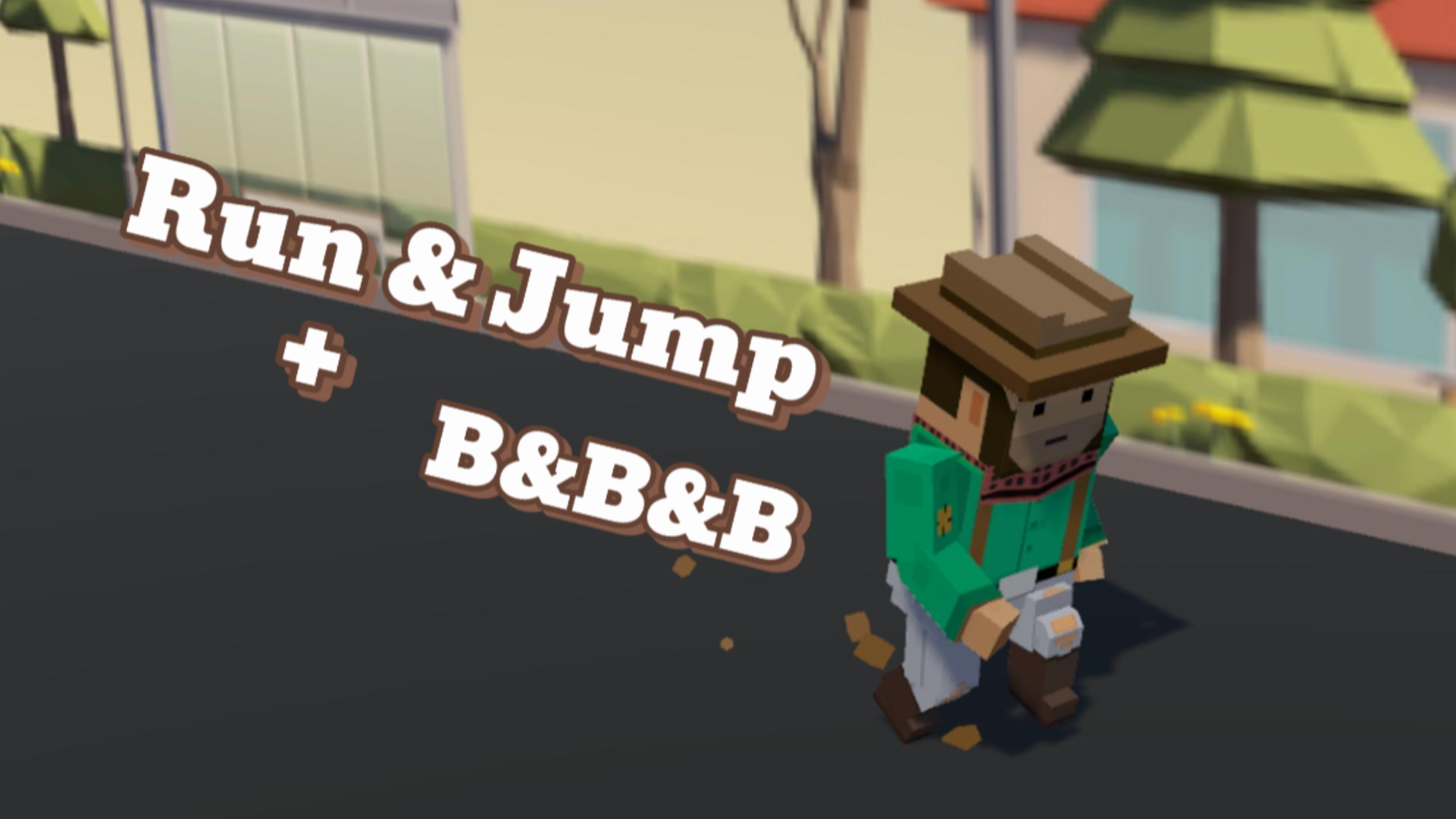 Run & Jump game + Balloons challenge!