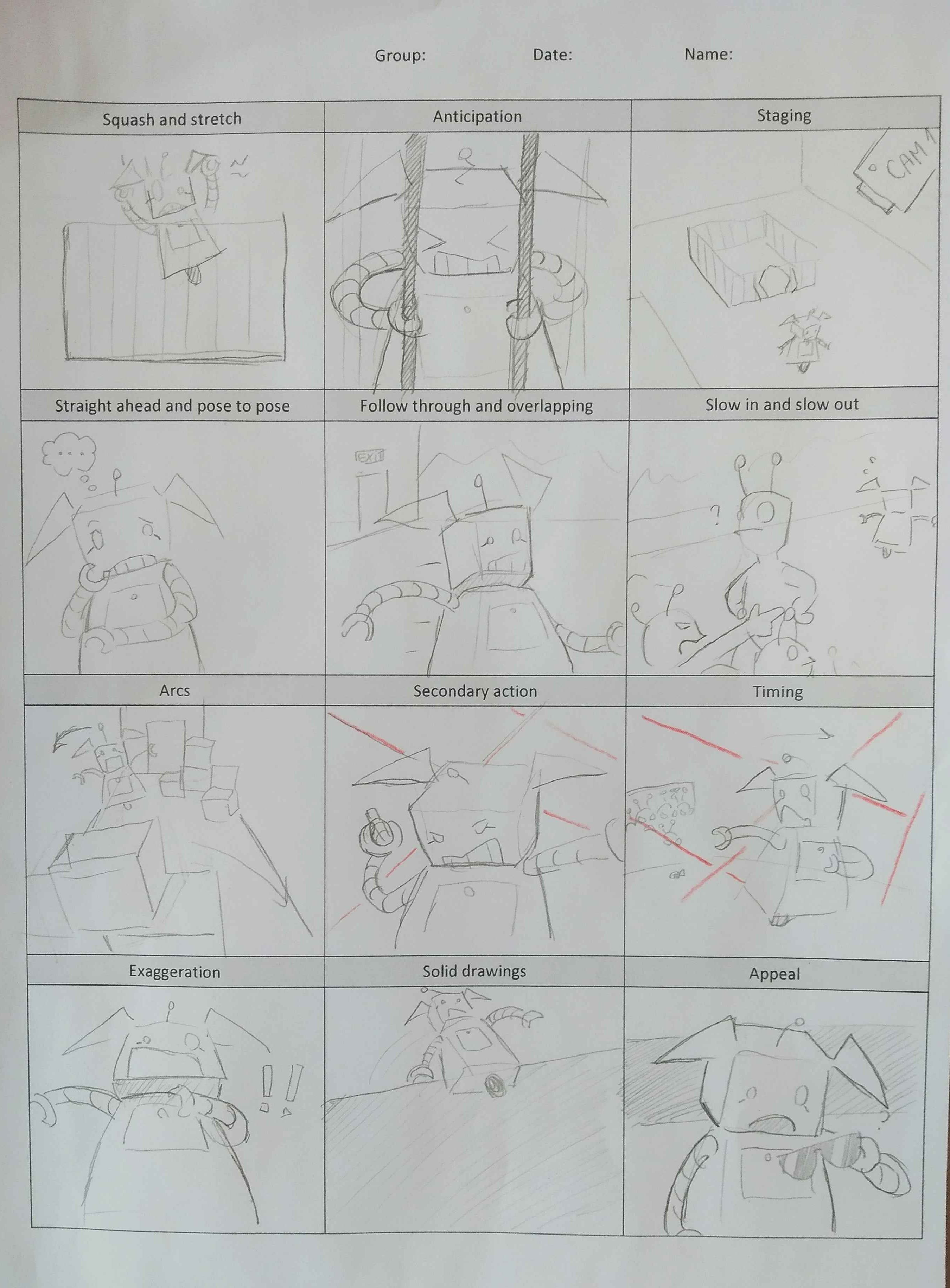 Robot escape