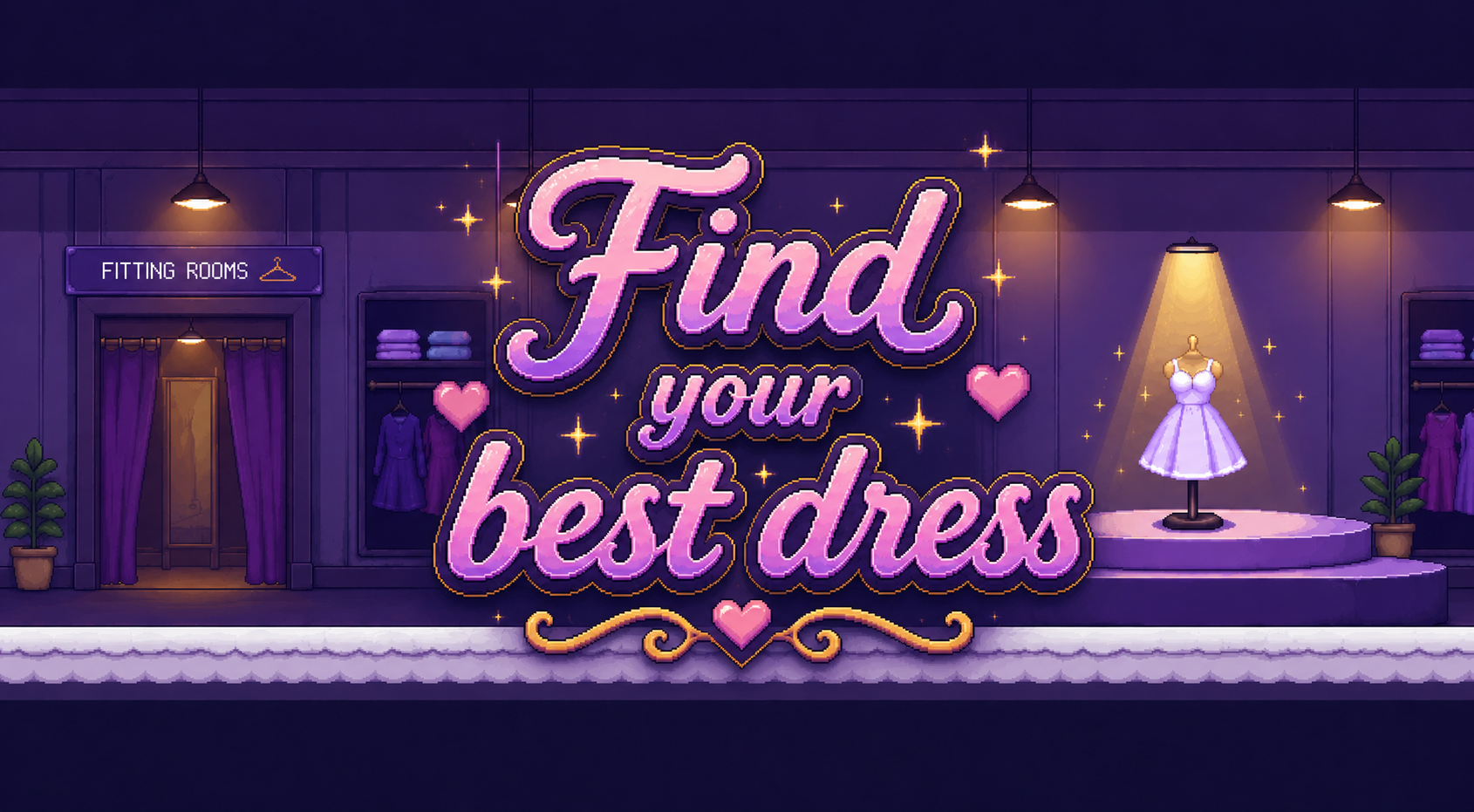 Find your best dress/Animation exam