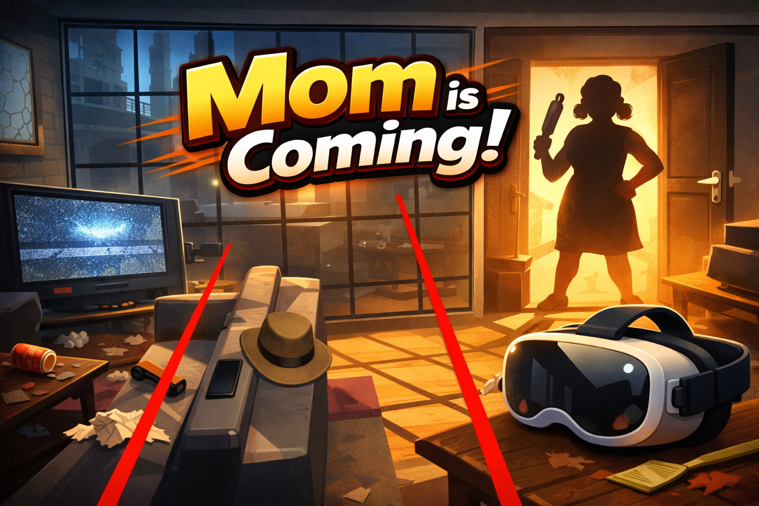 Mom is coming!
