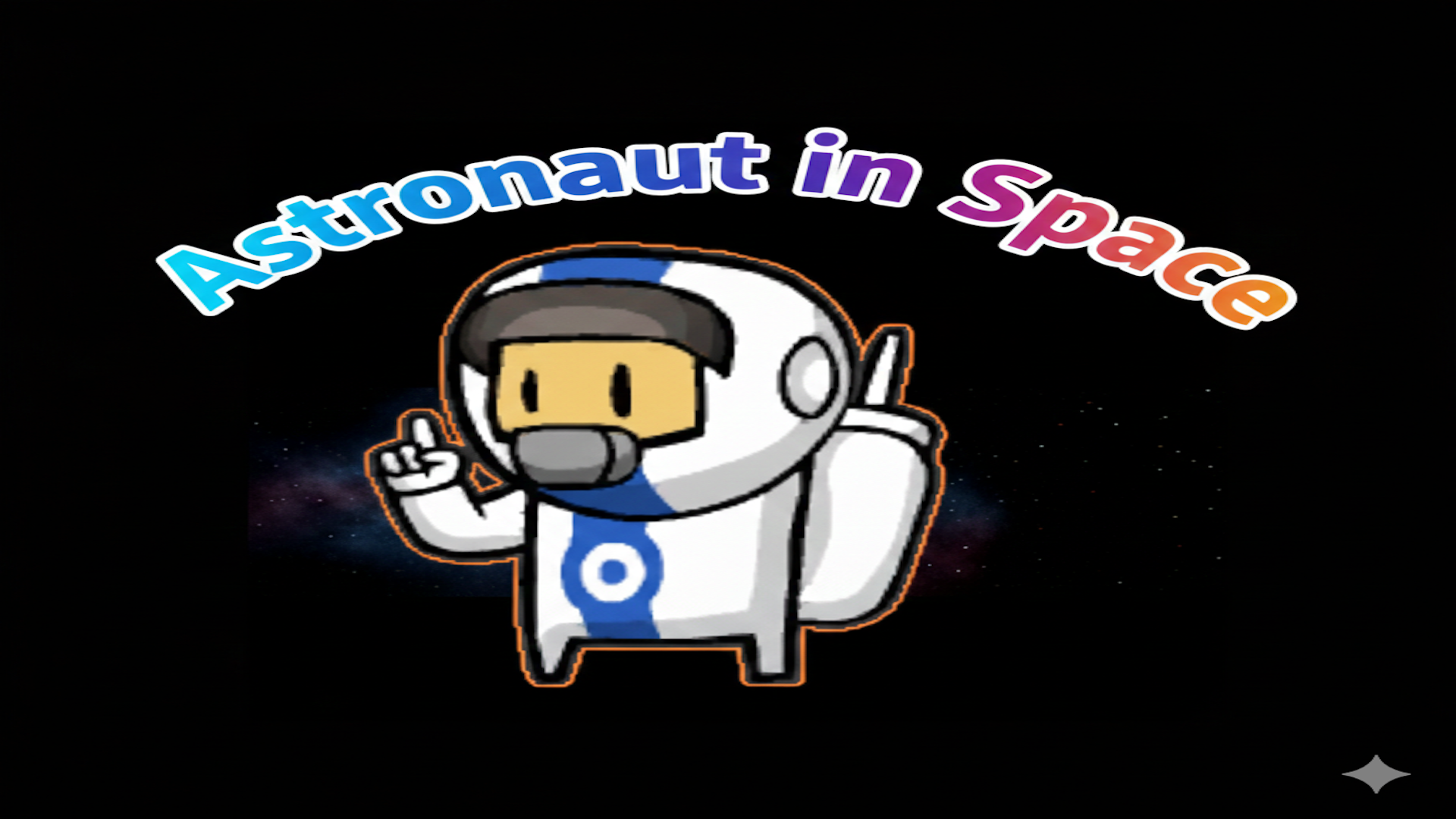 Astronaut in space