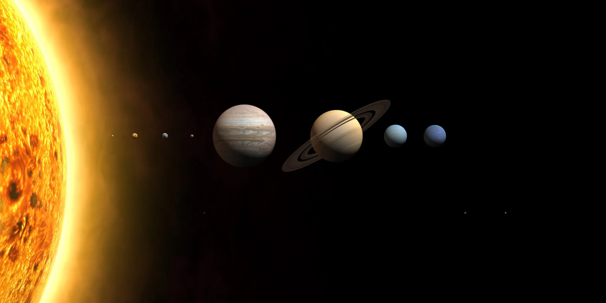 3D solar system