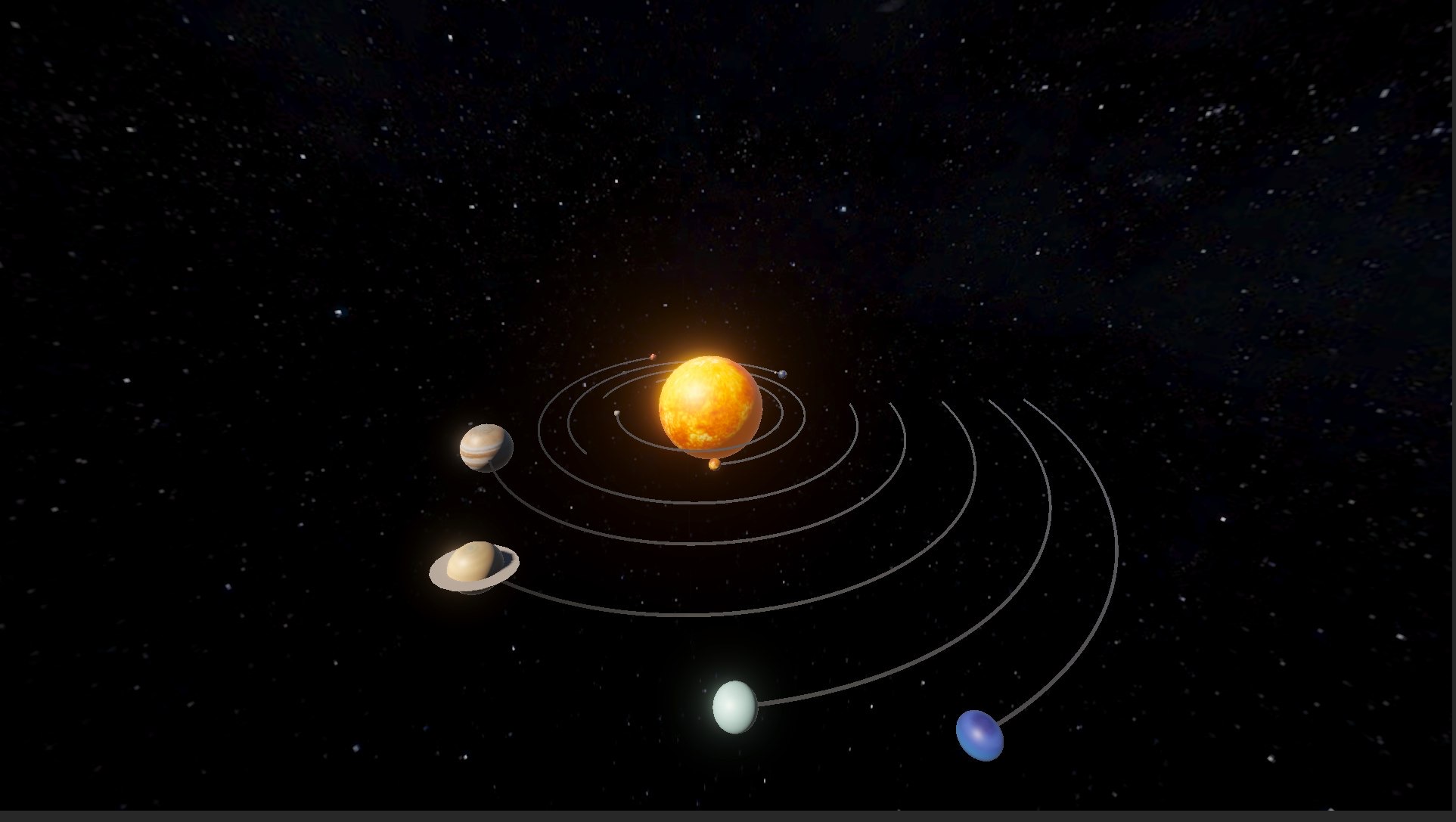 Solar system 3D
