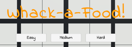 Challenge 5 : Whack-a-Food
