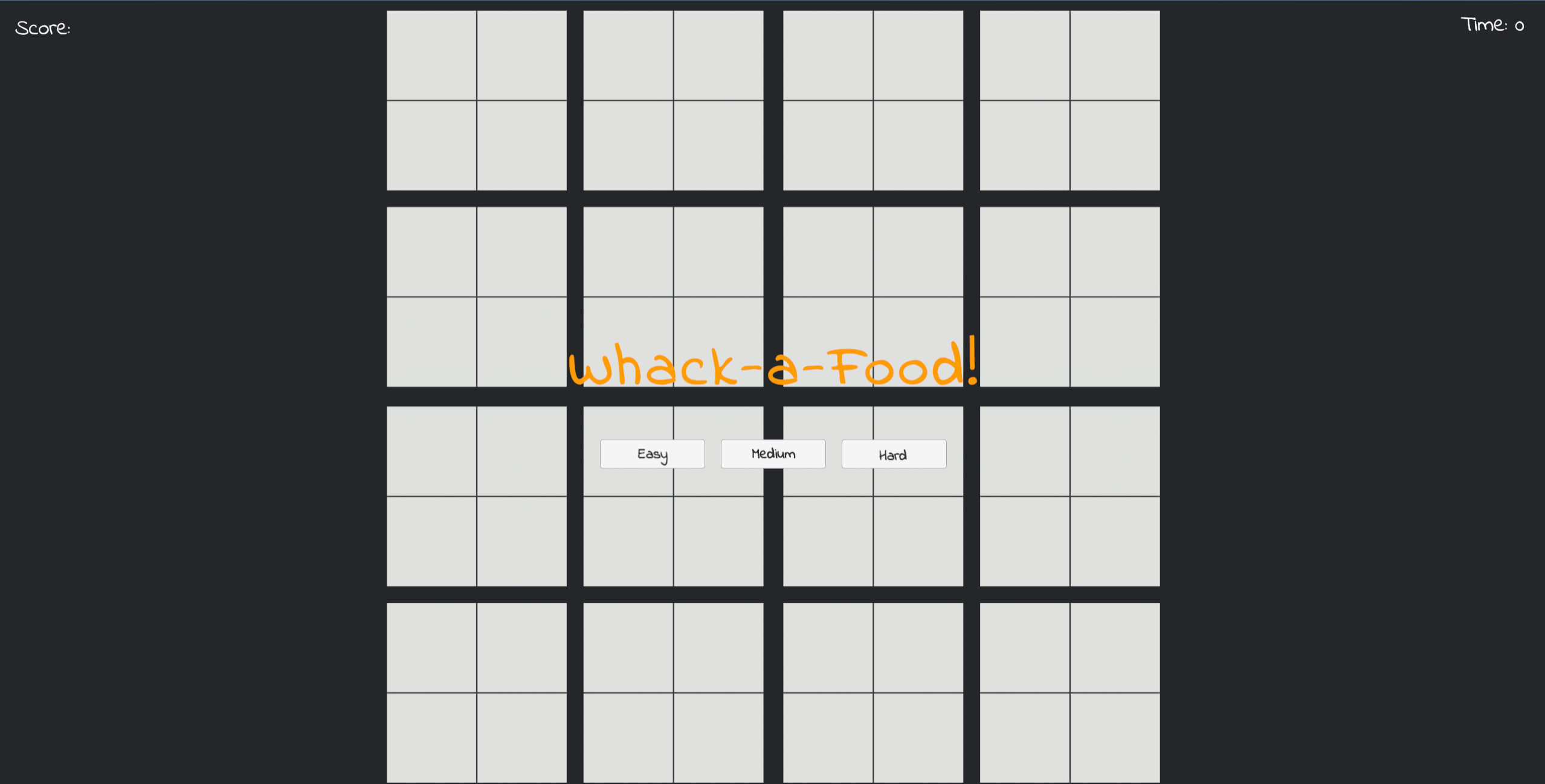 Whack-a-Food