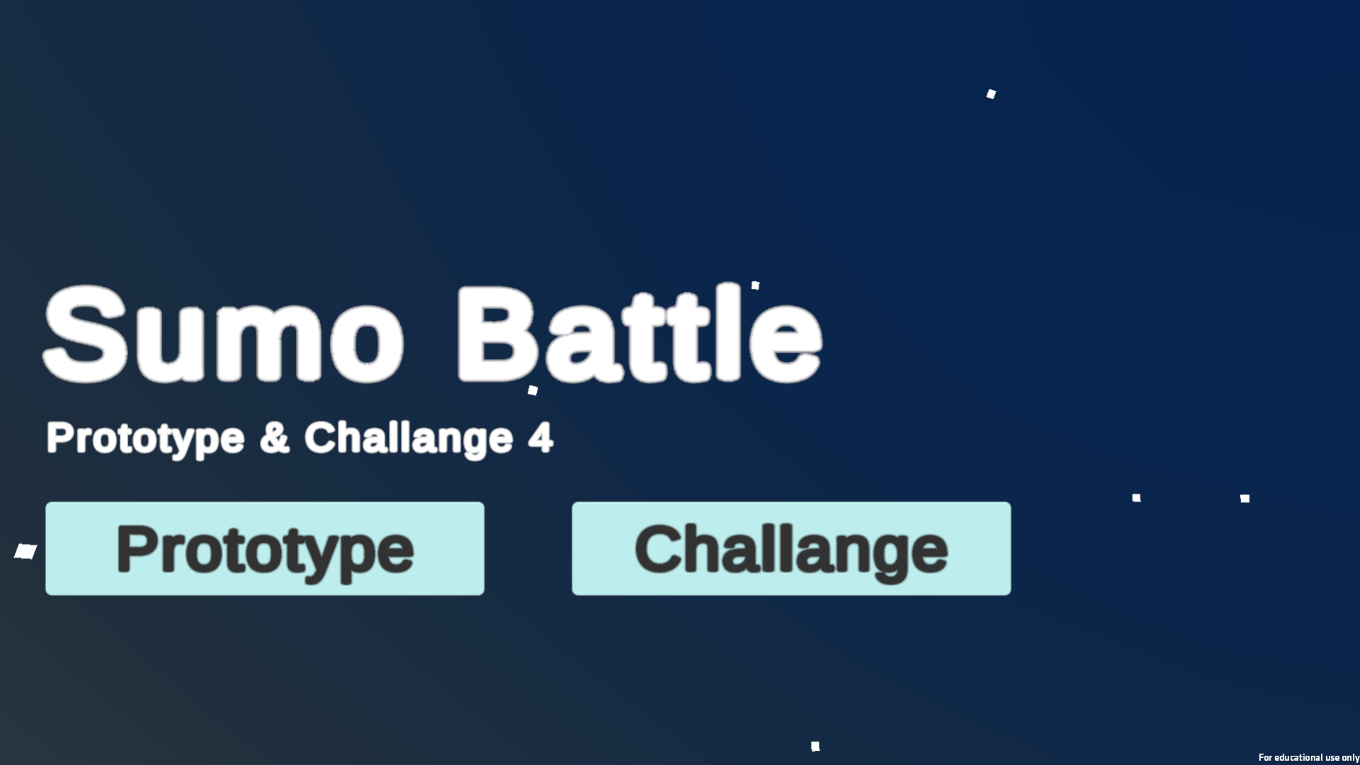 Prototype #4 - Sumo Battle