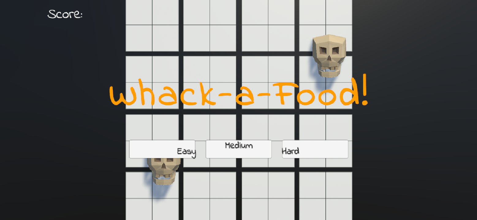 Whack-a-food