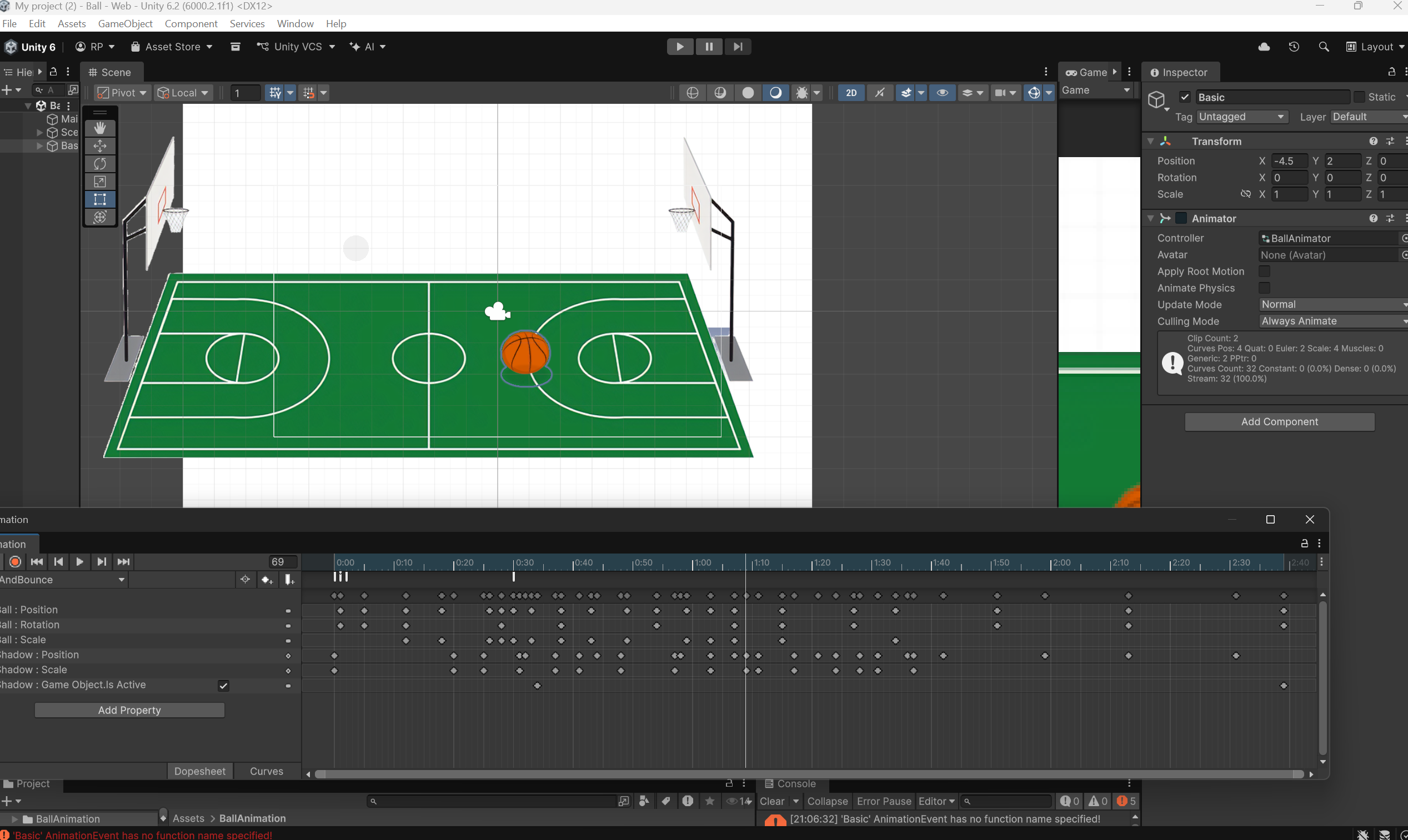 Ball Animation