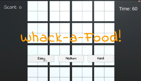 Challenge 5: Whack-a-Food